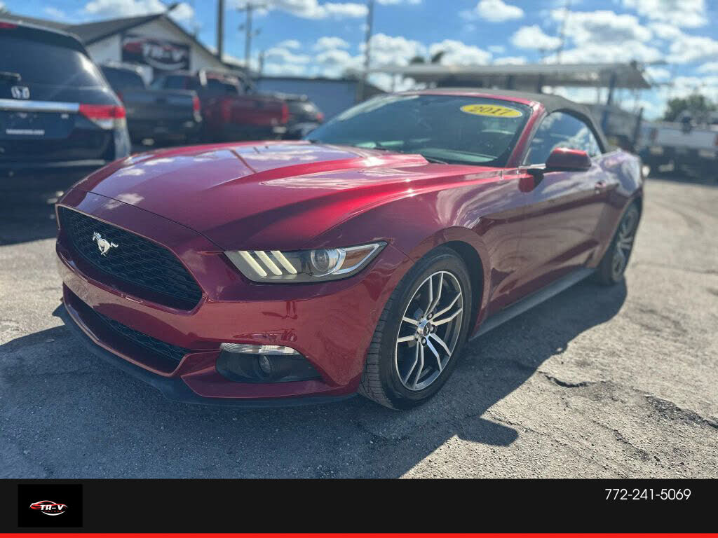 2017 Ford Mustang EcoBoost Premium Convertible RWD