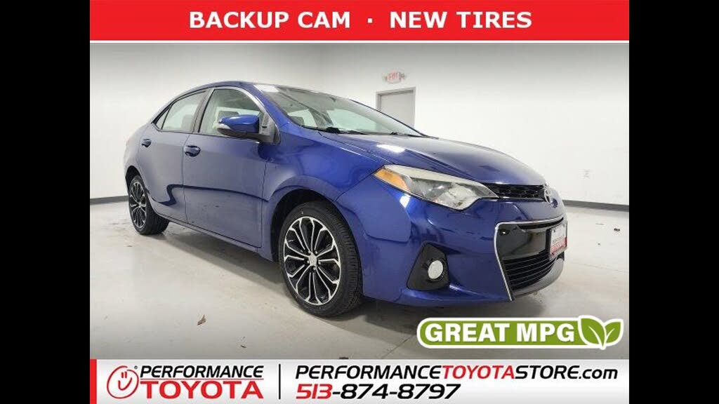 2016 Toyota Corolla S
