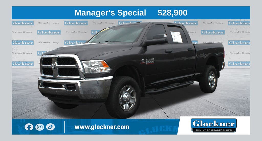 2018 RAM 2500 Tradesman Crew Cab 4WD