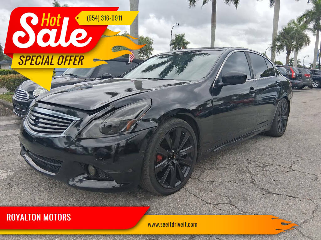 2012 INFINITI G37 Sport Sedan RWD