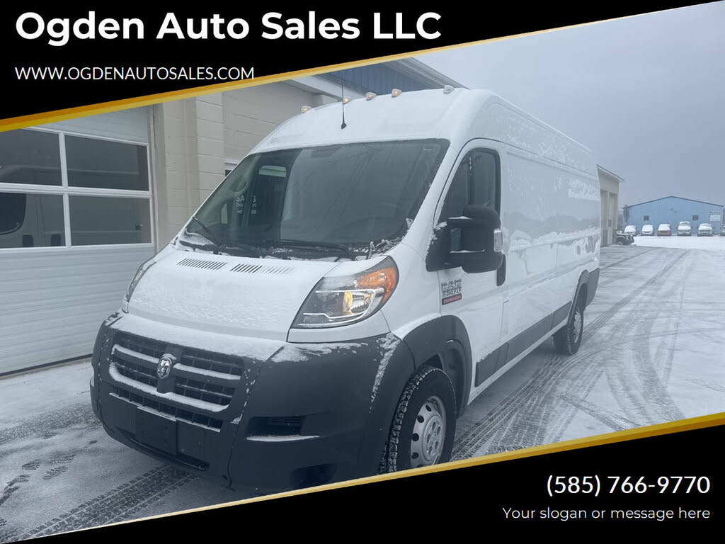 2017 RAM ProMaster 3500 159 High Roof Extended Cargo Van