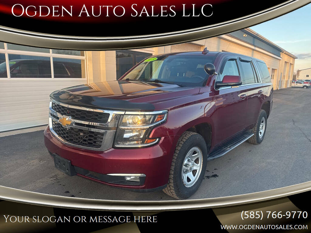 2018 Chevrolet Tahoe Special Service 4WD
