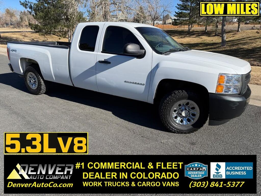2010 Chevrolet Silverado 1500 Work Truck Extended Cab LB 4WD