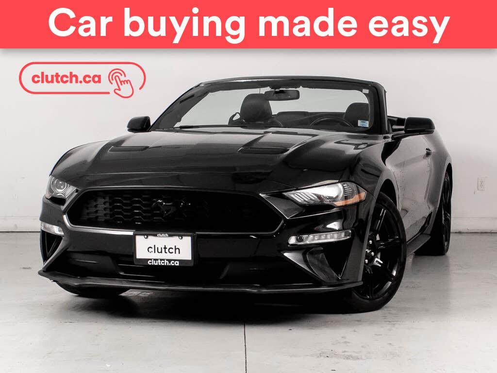 2019 Ford Mustang EcoBoost Premium Convertible RWD