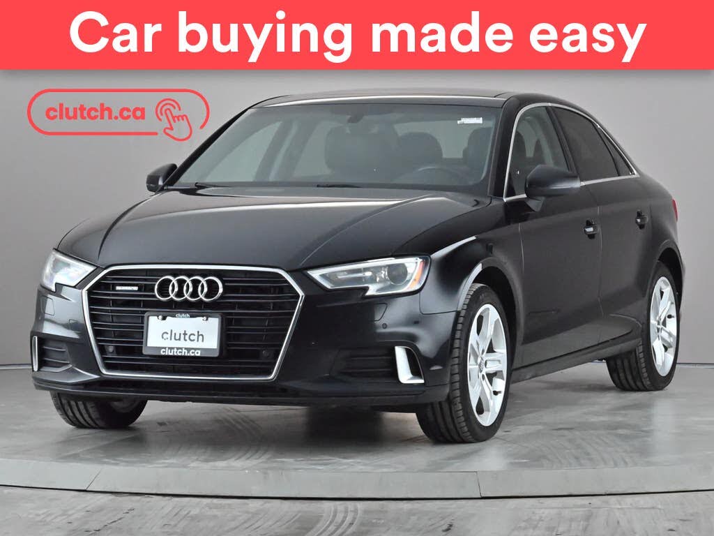 2018 Audi A3 2.0T quattro Komfort Sedan AWD