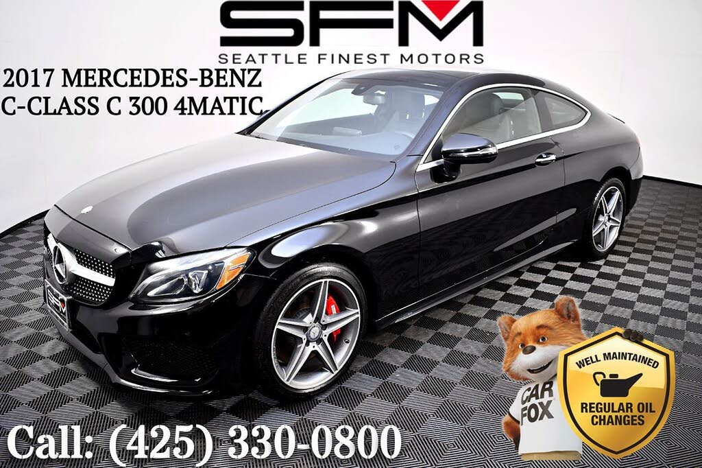 2017 Mercedes-Benz C-Class C 300 Coupe 4MATIC