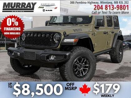 2025 Jeep Wrangler Willys 4-Door 4WD