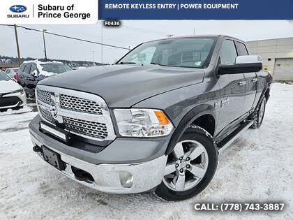 2013 RAM 1500 Big Horn Quad Cab 4WD
