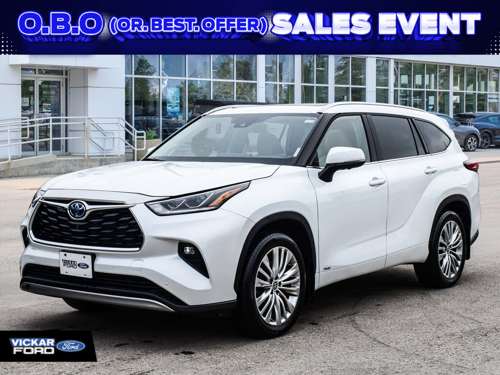 2023 Toyota Highlander Hybrid Platinum AWD