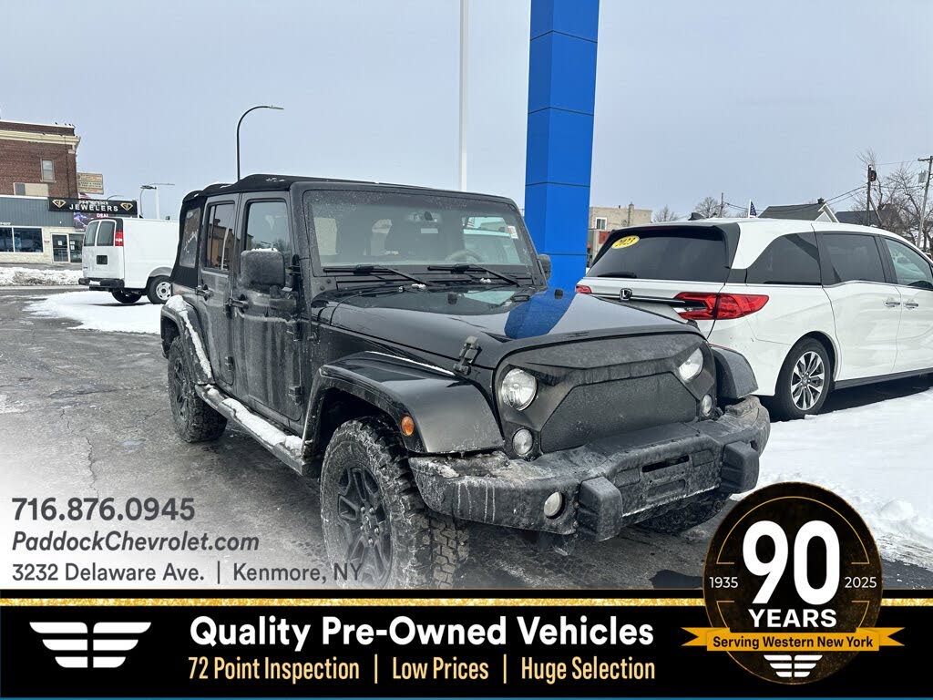 2016 Jeep Wrangler Unlimited Backcountry 4WD