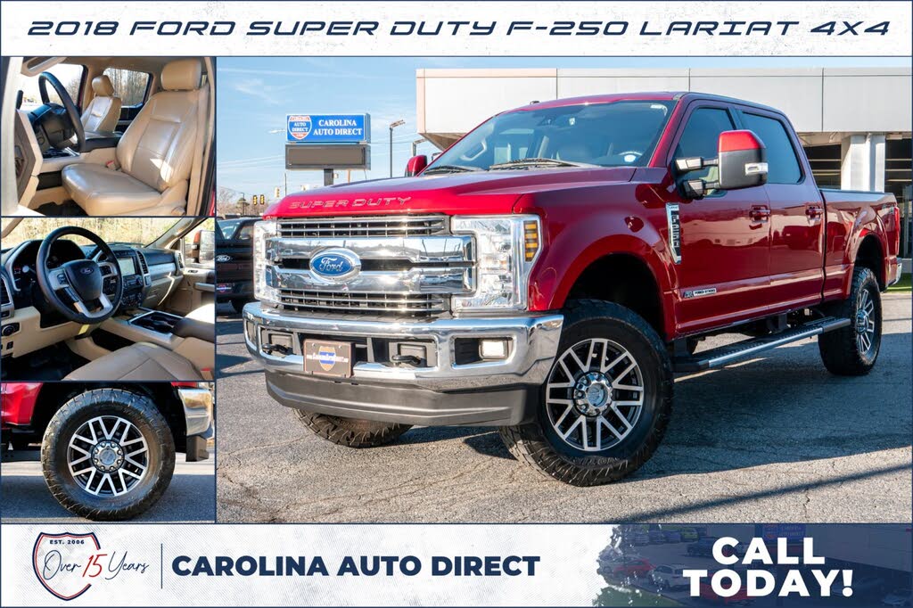 2018 Ford F-250 Super Duty Lariat Crew Cab 4WD