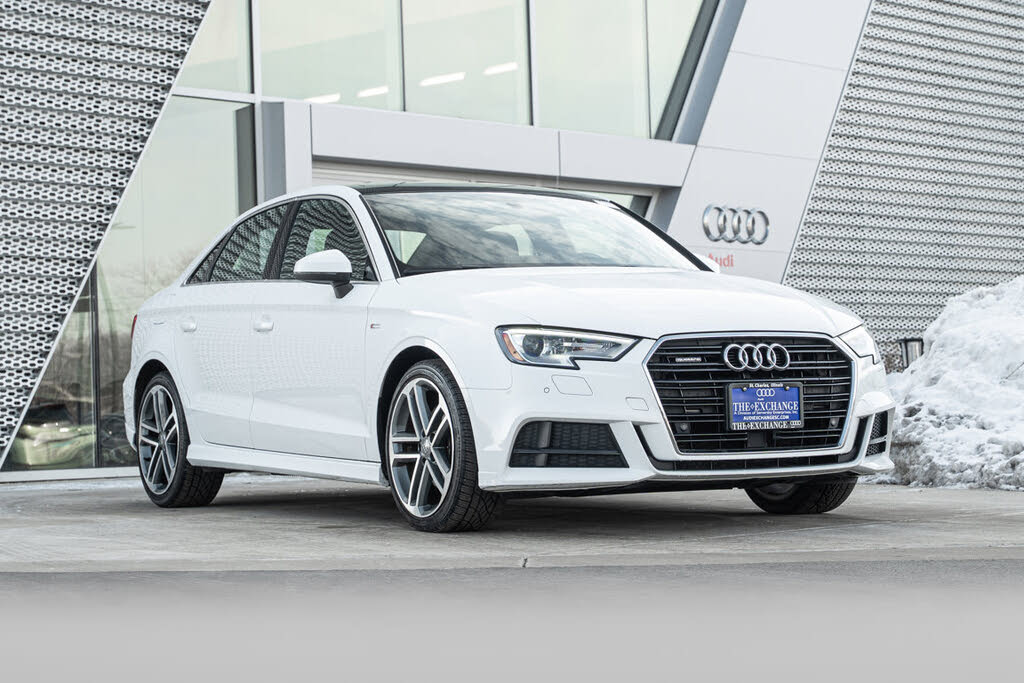 2018 Audi A3 2.0T quattro Premium Plus Sedan AWD