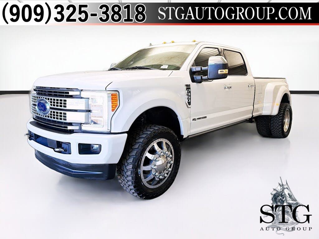 2019 Ford F-350 Super Duty Platinum Crew Cab LB DRW 4WD