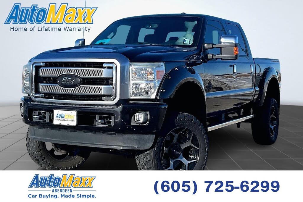 2015 Ford F-350 Super Duty Platinum Crew Cab 4WD