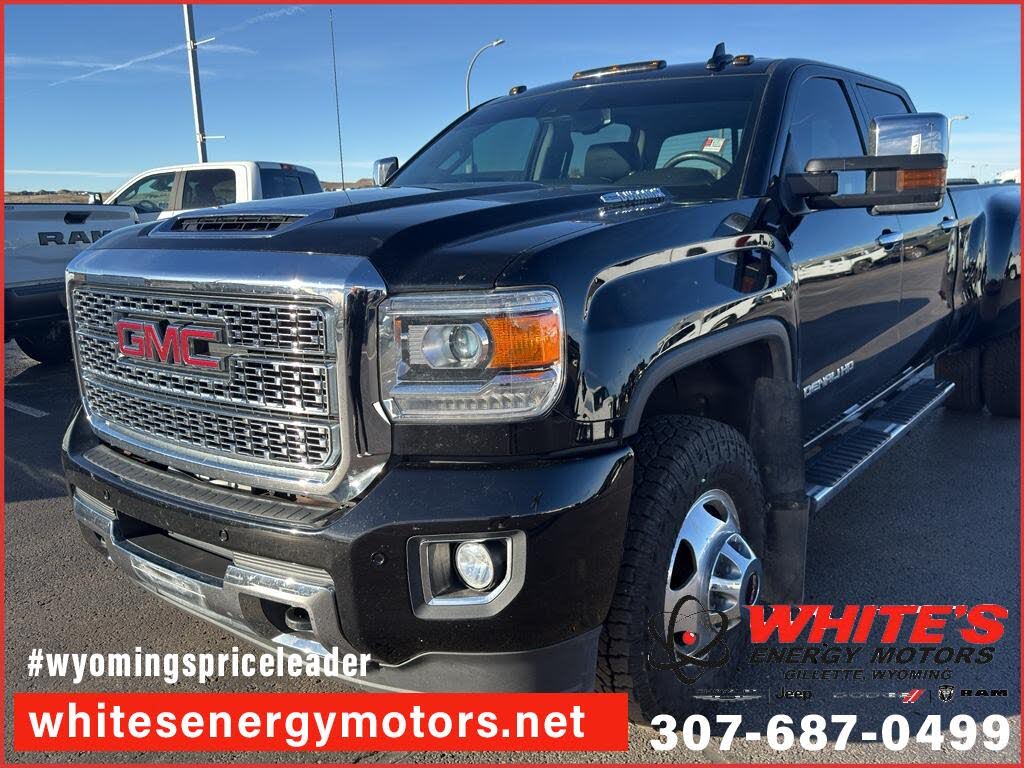 2018 GMC Sierra 3500HD Denali Crew Cab LB DRW 4WD