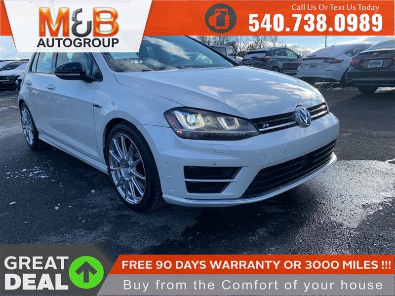 2017 Volkswagen Golf R 4-Door AWD with DCC and Navigation