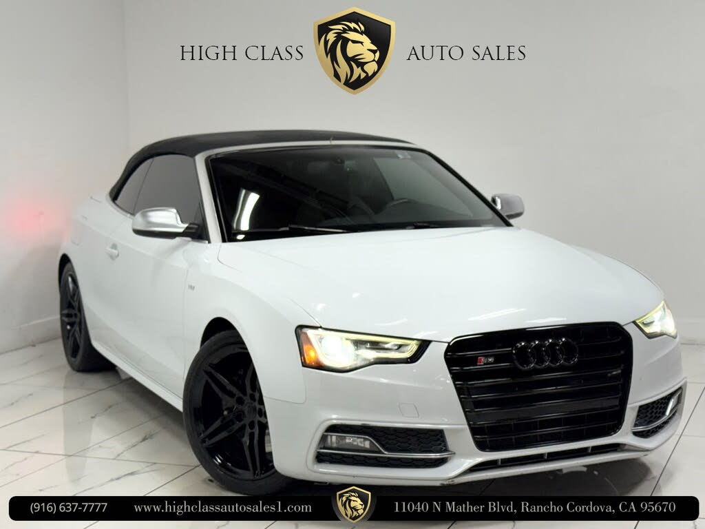 2013 Audi S5 3.0T quattro Prestige Cabriolet AWD