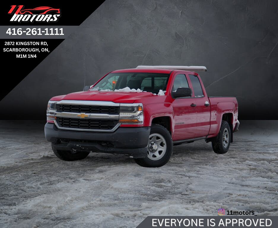 2019 Chevrolet Silverado 1500 Work Truck Double Cab 4WD