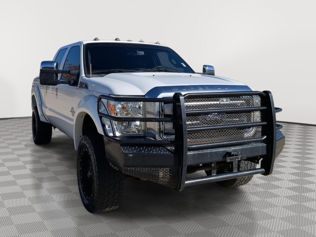 2014 Ford F-350 Super Duty Platinum Crew Cab 4WD