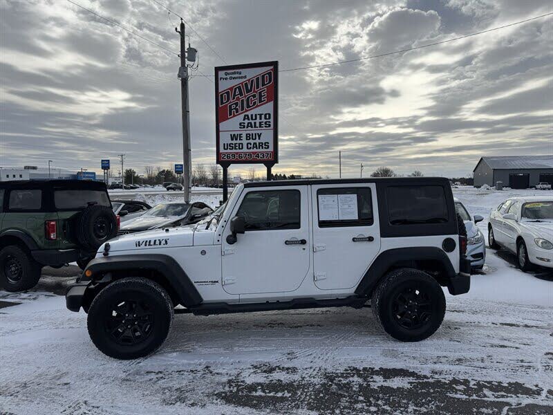 2018 Jeep Wrangler JK Unlimited Willys Wheeler 4WD