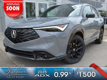 2025 Acura ADX SH-AWD with Platinum Elite and A-Spec Package