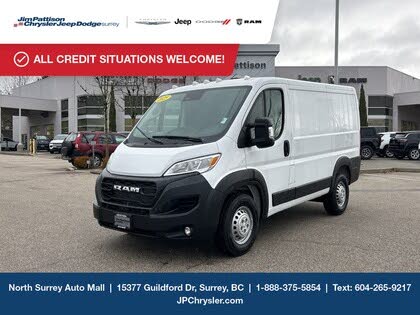 2025 RAM ProMaster 1500 Tradesman 118 Low Roof Cargo Van FWD