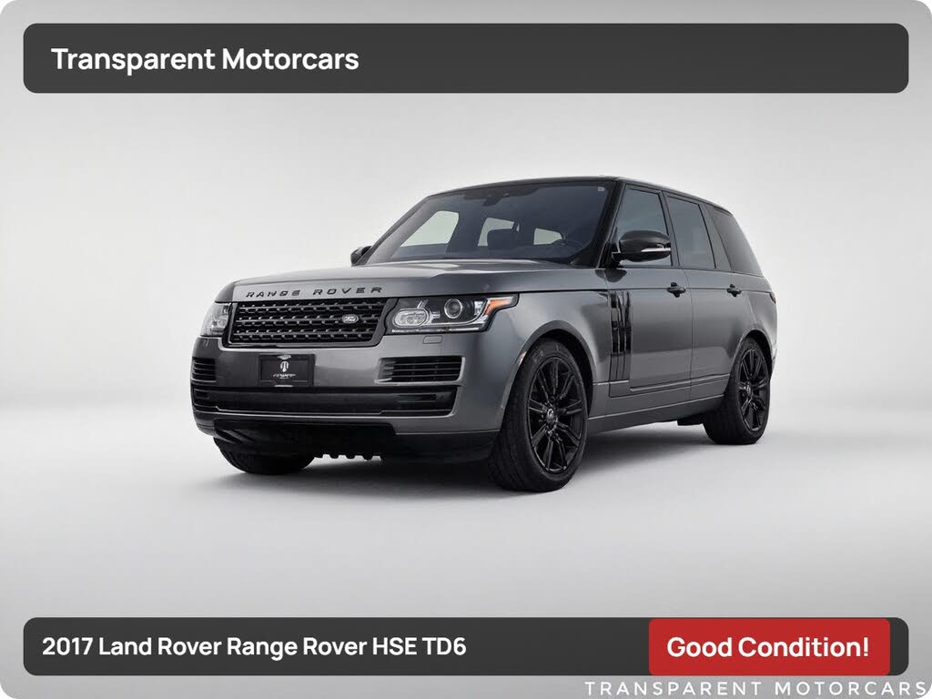 2017 Land Rover Range Rover Td6 HSE 4WD