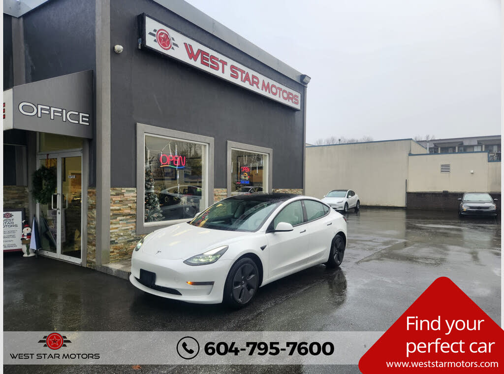 2021 Tesla Model 3 Standard Range Plus RWD