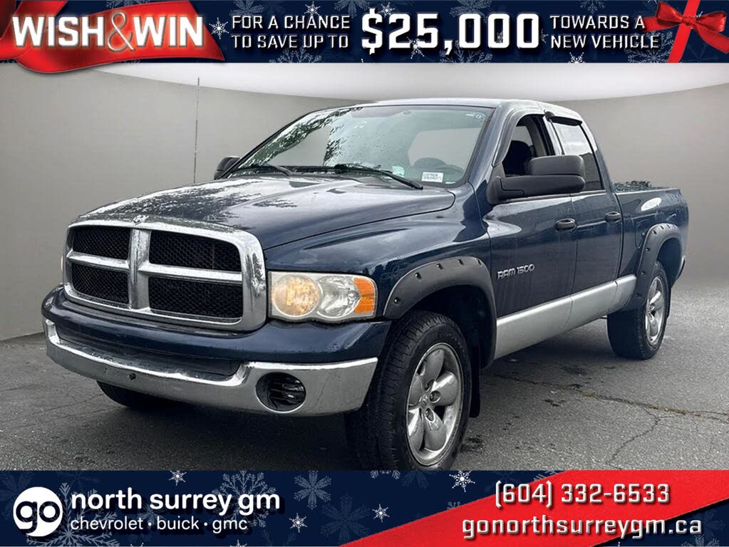 2005 Dodge RAM 1500 SLT Quad Cab 4WD