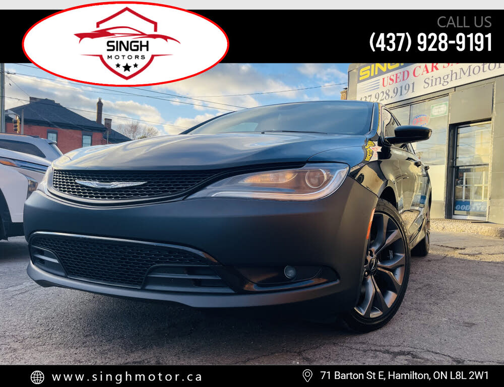 2016 Chrysler 200 S Sedan FWD