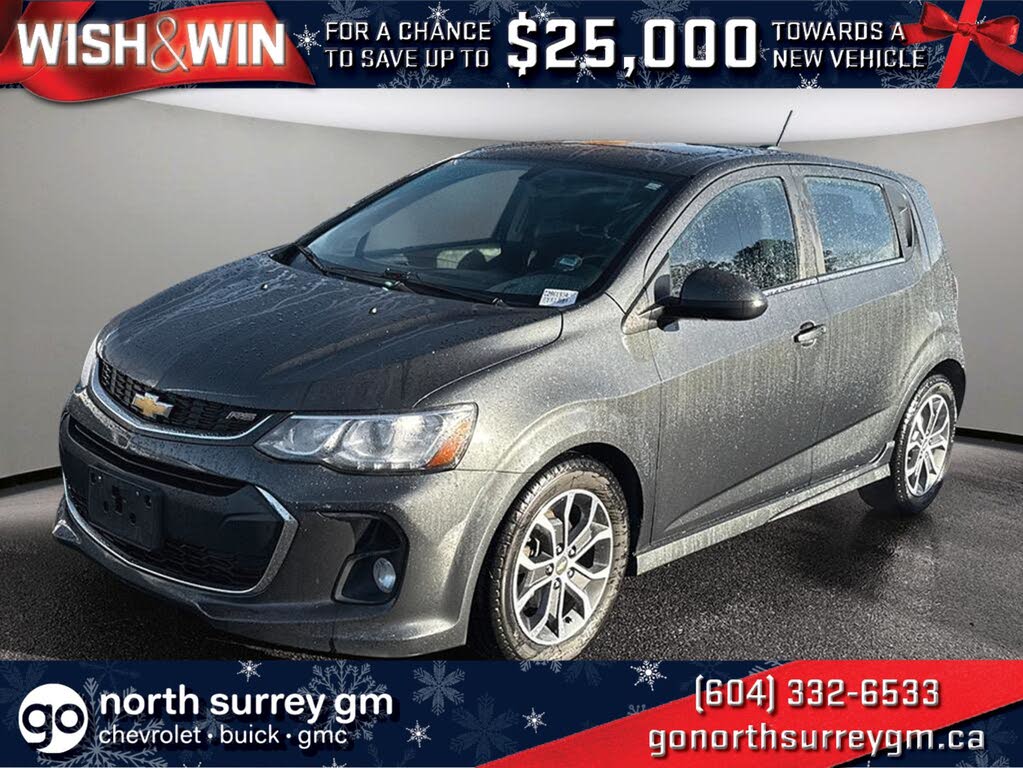 2017 Chevrolet Sonic LT Hatchback FWD