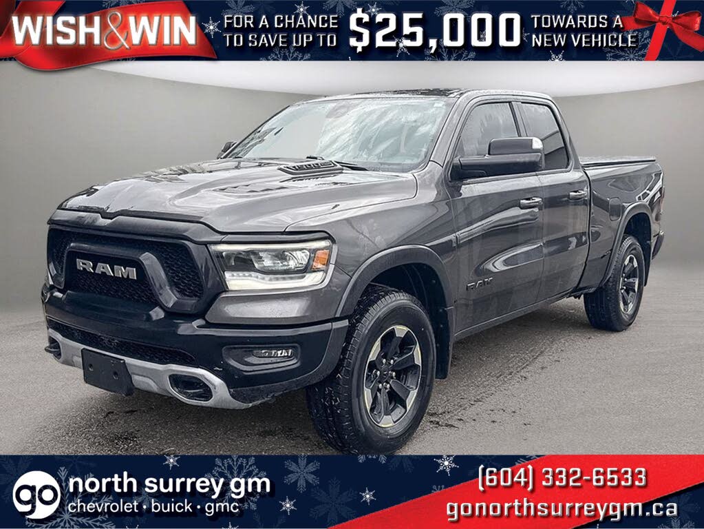 2019 RAM 1500 Rebel Quad Cab 4WD