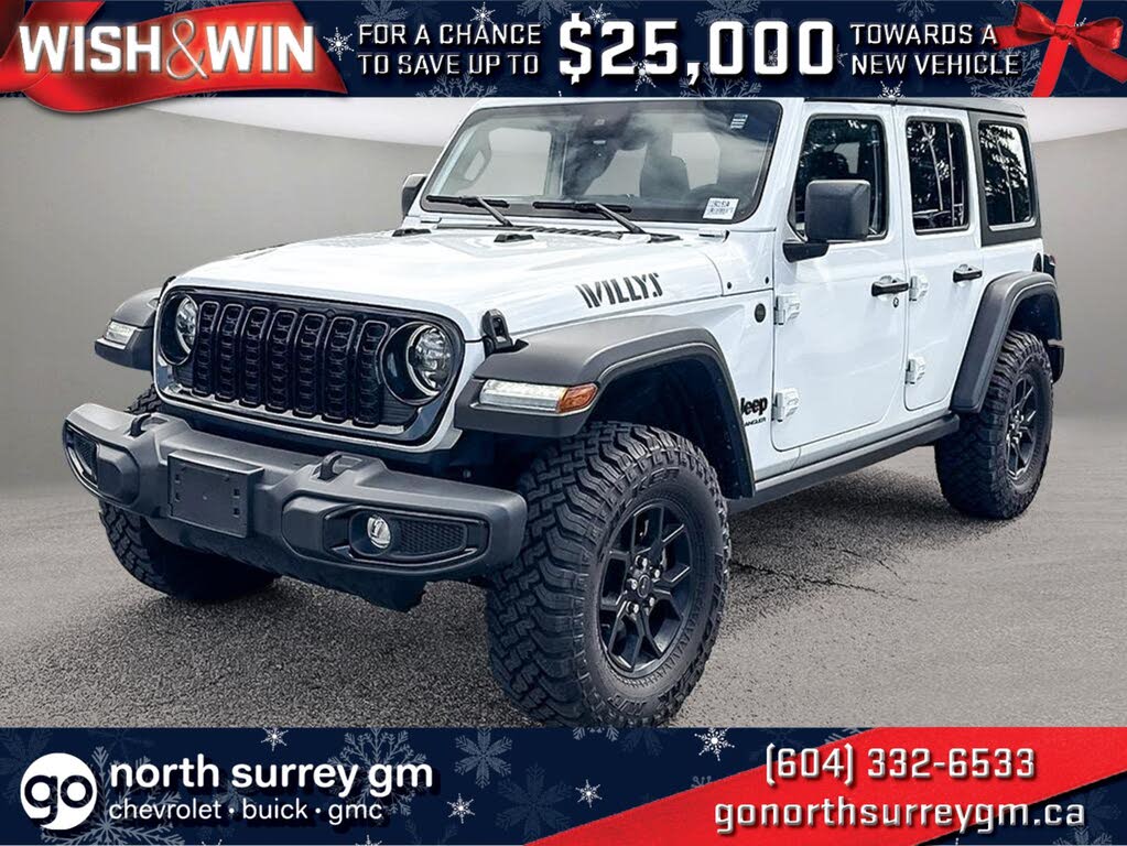 2024 Jeep Wrangler Willys 4-Door 4WD