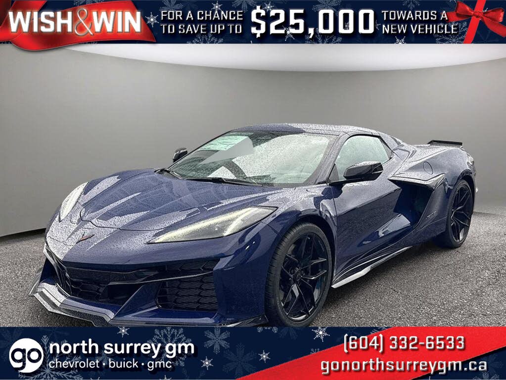 2026 Chevrolet Corvette Z06 2LZ Convertible RWD