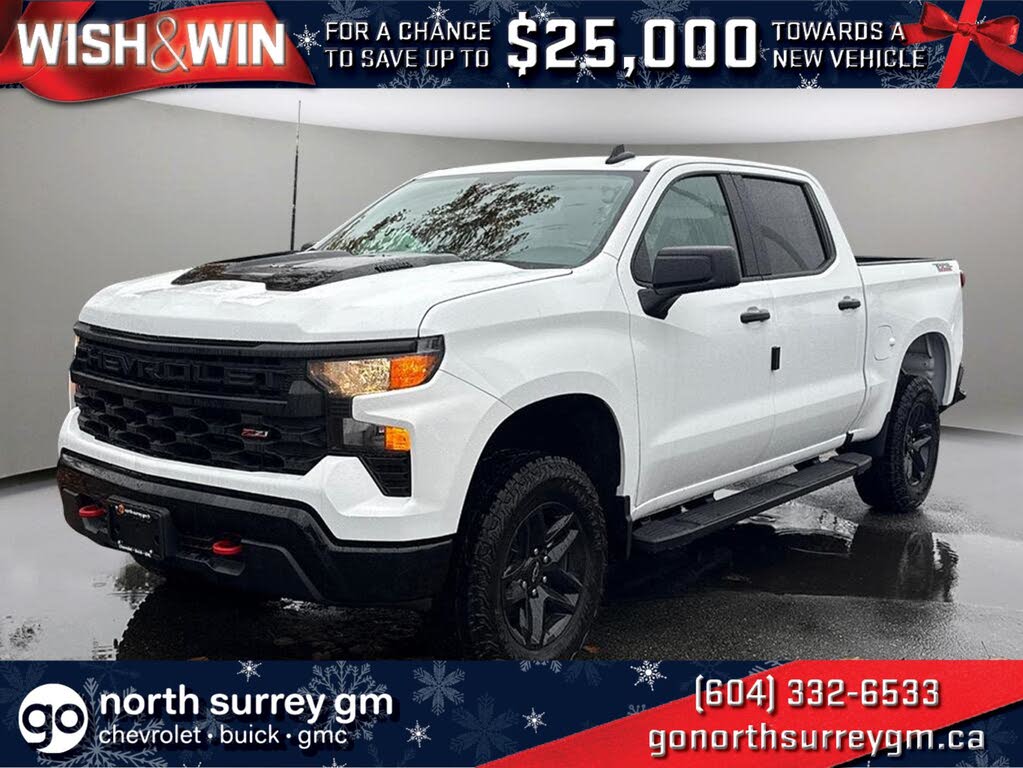 2026 Chevrolet Silverado 1500 Custom Trail Boss Crew Cab 4WD