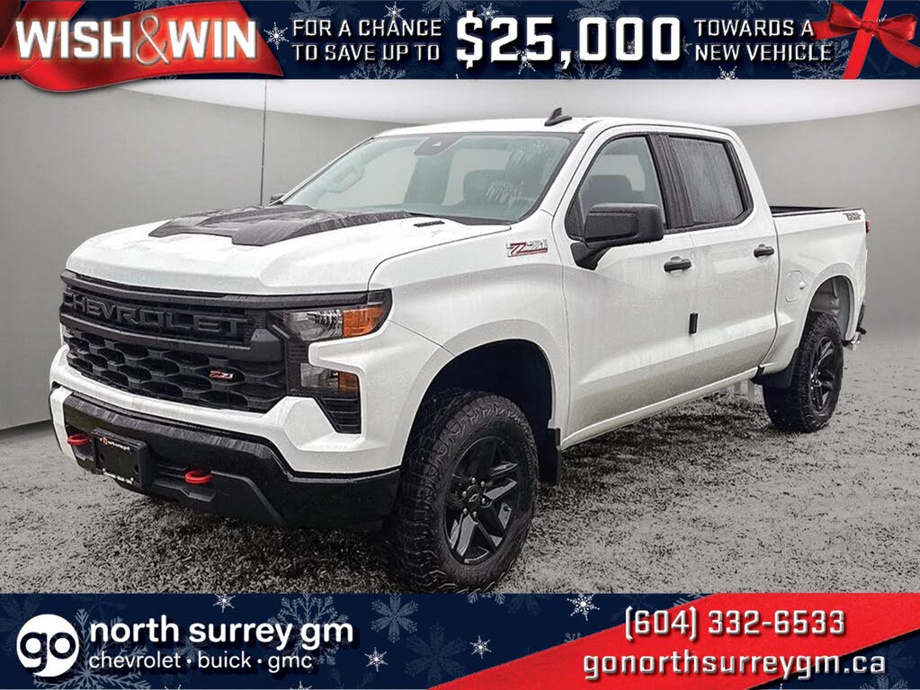 2026 Chevrolet Silverado 1500 Custom Trail Boss Crew Cab 4WD