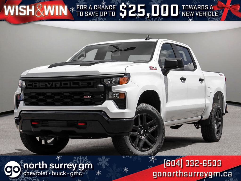 2026 Chevrolet Silverado 1500 Custom Trail Boss Crew Cab 4WD