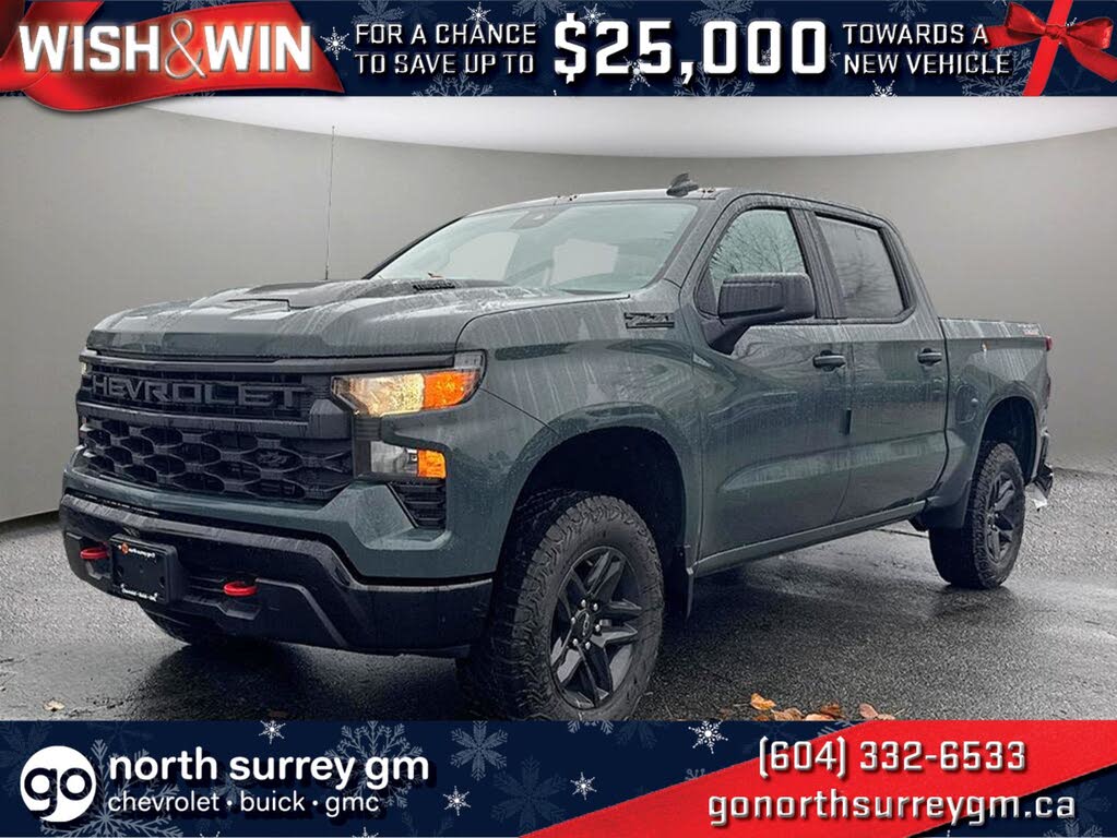 2026 Chevrolet Silverado 1500 Custom Trail Boss Crew Cab 4WD