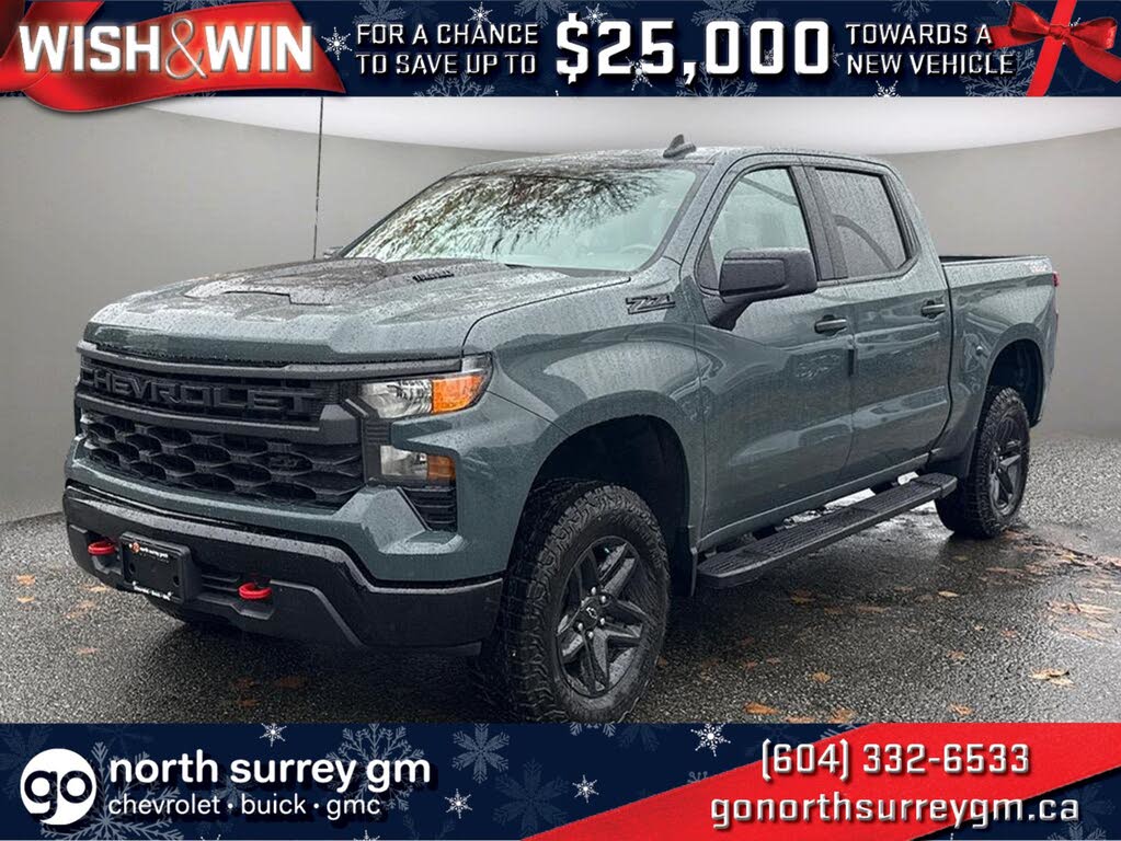 2026 Chevrolet Silverado 1500 Custom Trail Boss Crew Cab 4WD