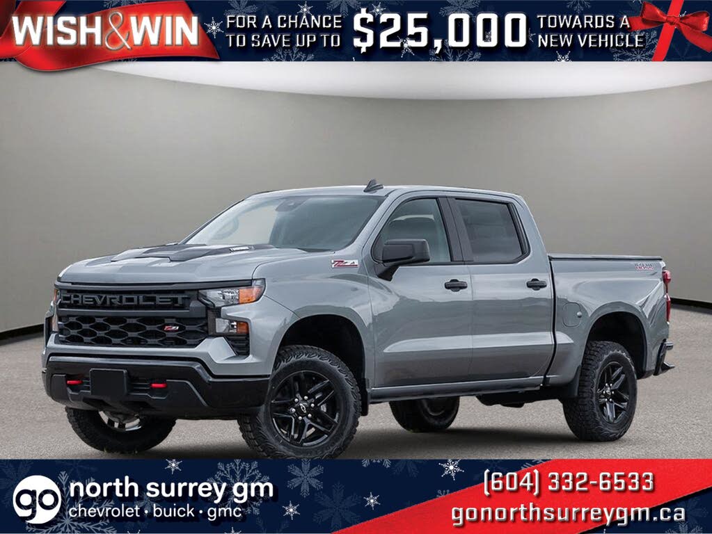 2026 Chevrolet Silverado 1500 Custom Trail Boss Crew Cab 4WD