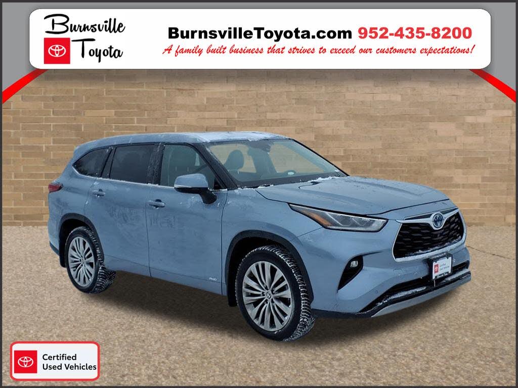 2022 Toyota Highlander Hybrid Platinum AWD