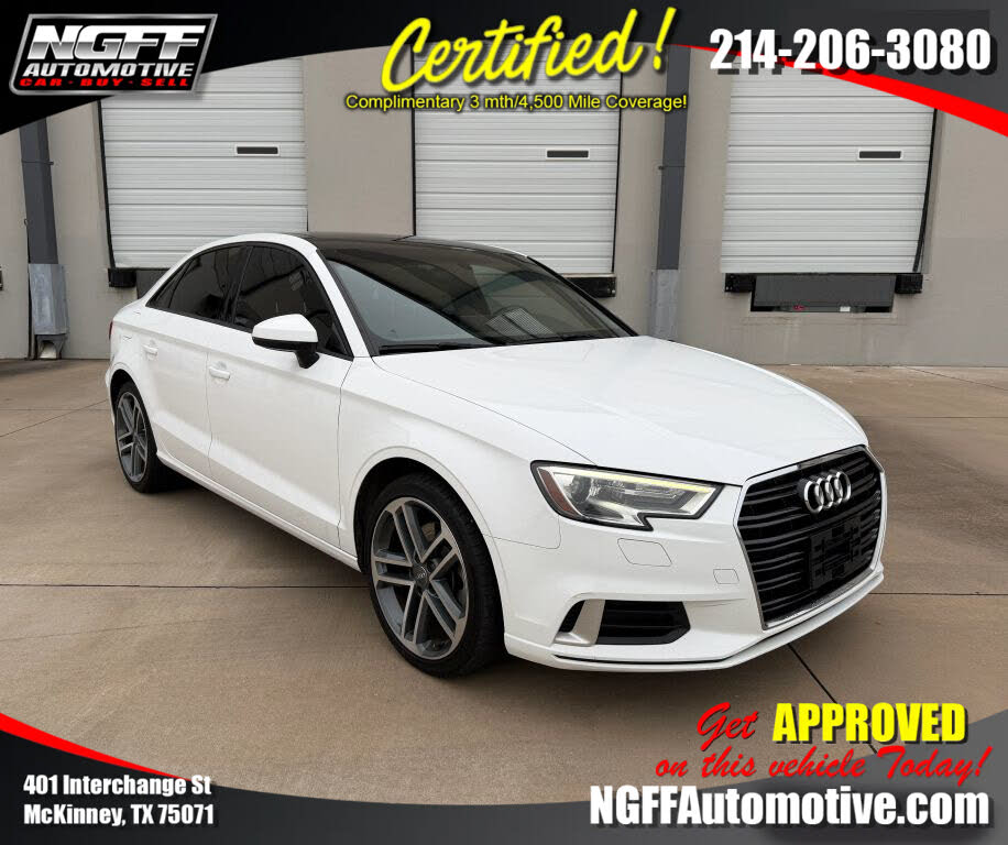 2018 Audi A3 2.0T Premium Sedan FWD