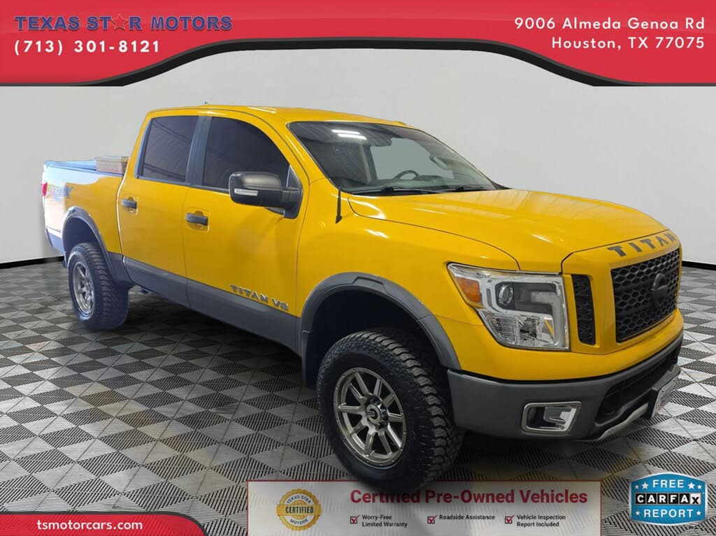 2018 Nissan Titan PRO-4X Crew Cab 4WD