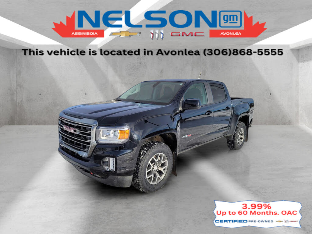 2022 GMC Canyon AT4 Crew Cab 4WD with Leather
