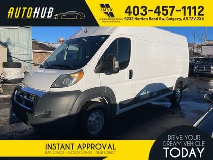 RAM ProMaster 2500 159 High Roof Cargo Van 2017