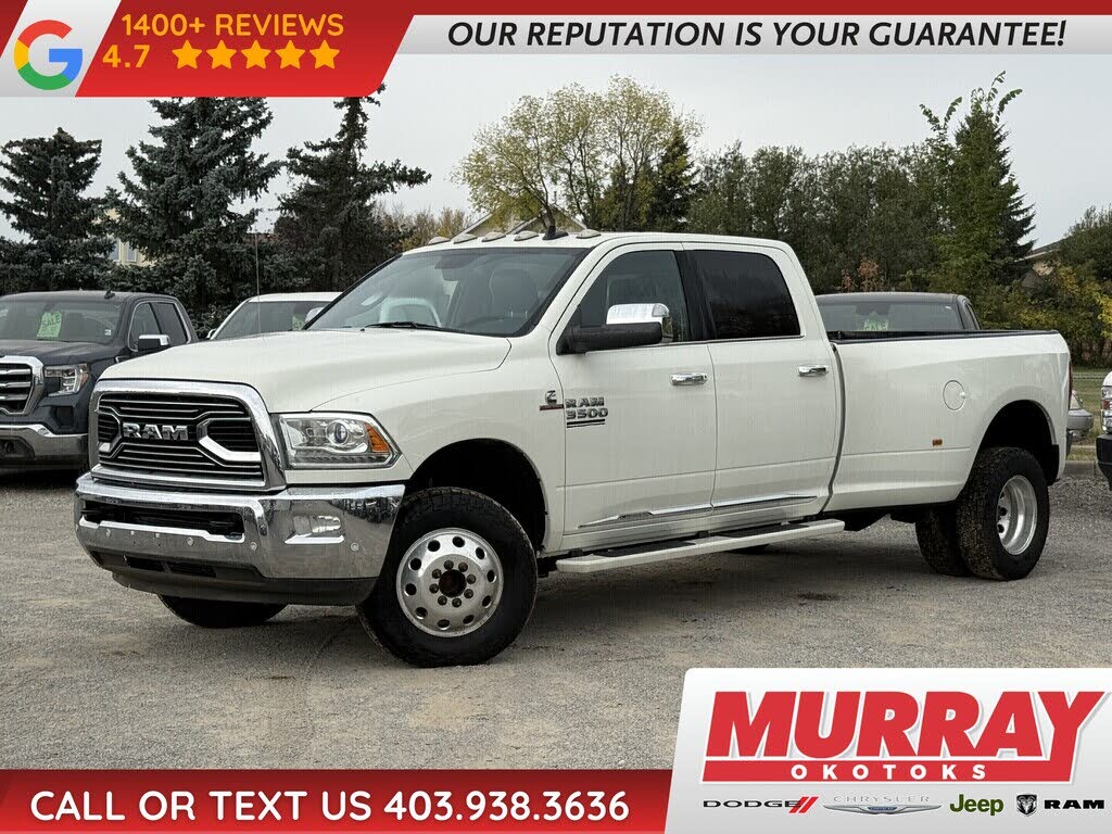 2018 RAM 3500 Laramie Limited Crew Cab LB DRW 4WD