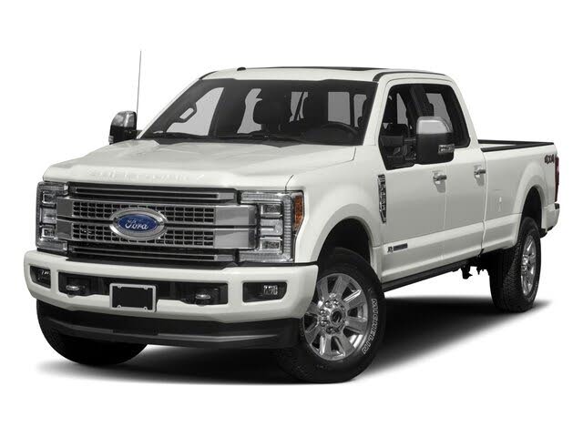 2017 Ford F-350 Super Duty Platinum Crew Cab 4WD