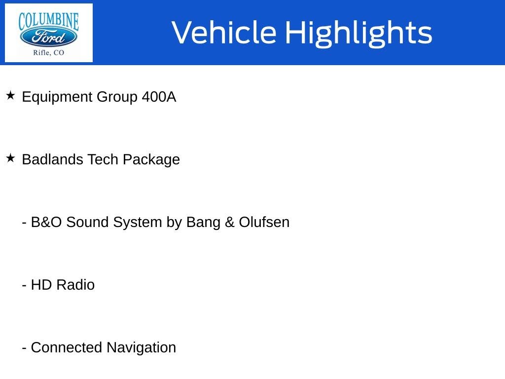 2025 Ford Bronco Sport Badlands AWD
