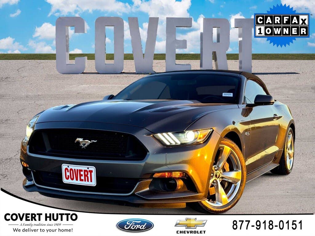 2015 Ford Mustang GT Premium Convertible RWD