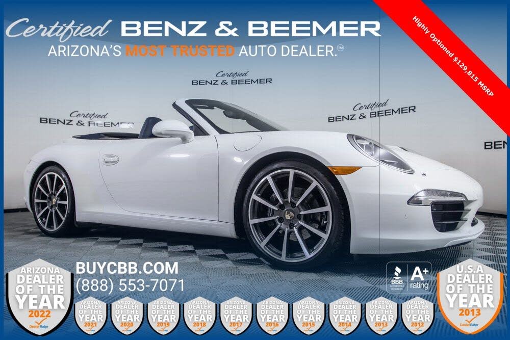 2013 Porsche 911 Carrera Cabriolet RWD